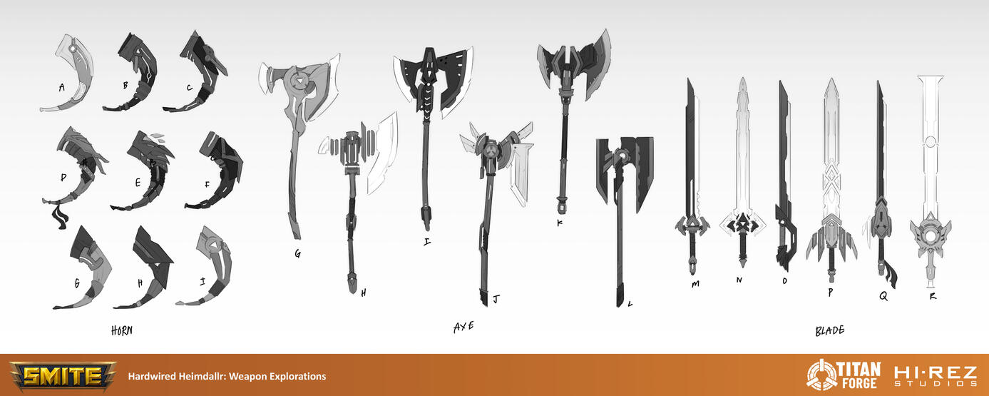 Weapon Explorations