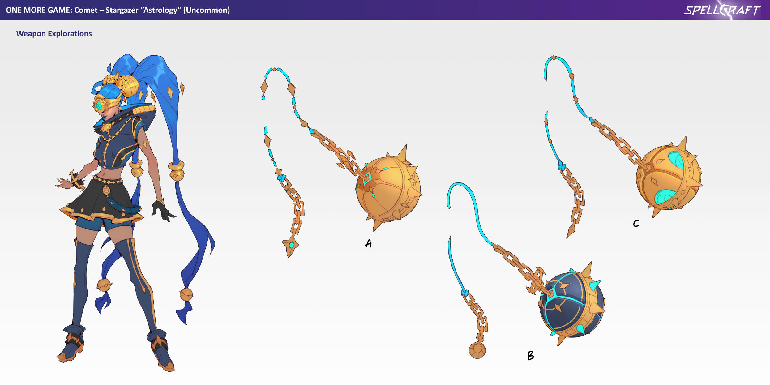 Comet Weapon Explorations