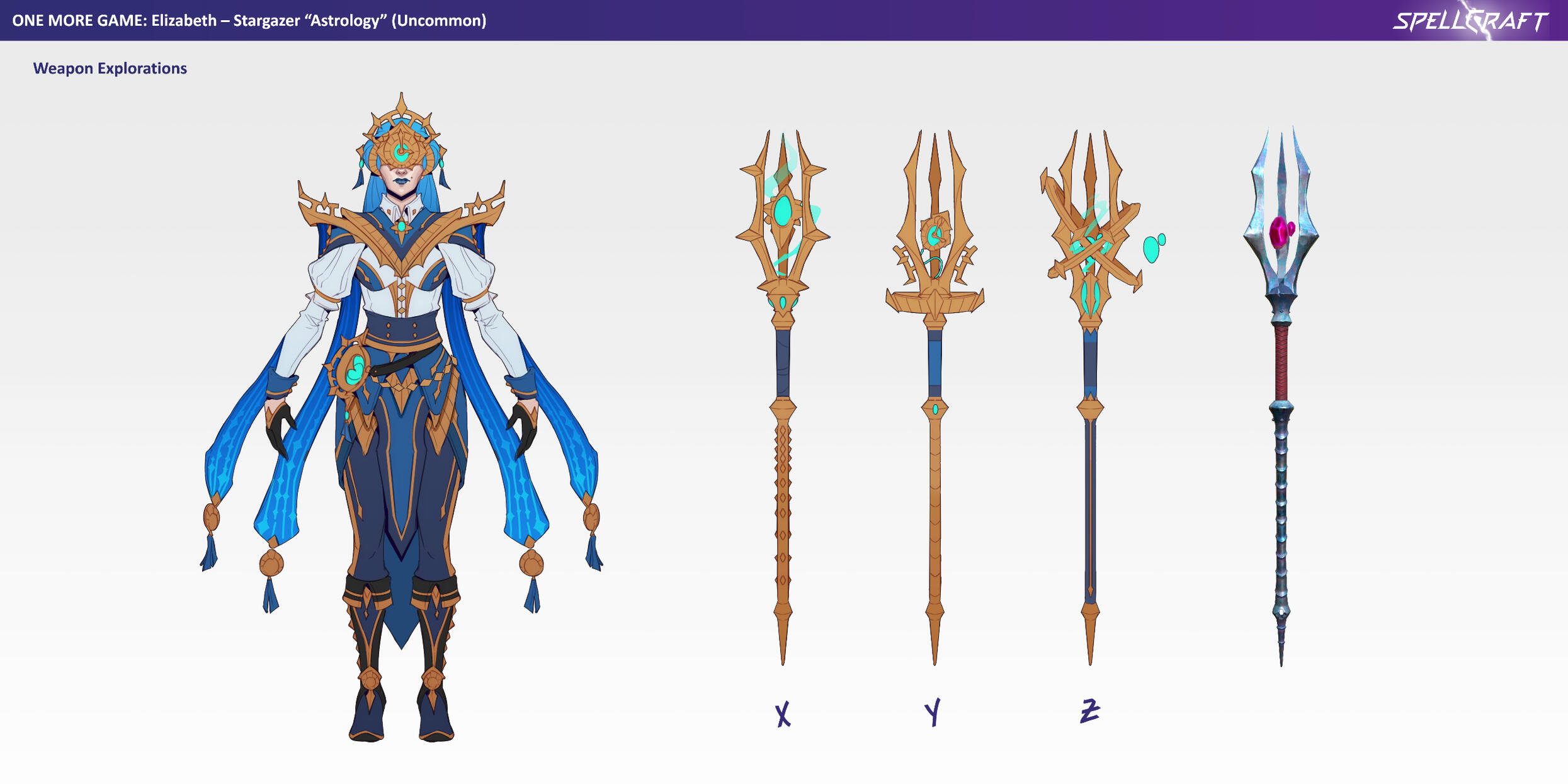 Elizabeth Weapon Explorations