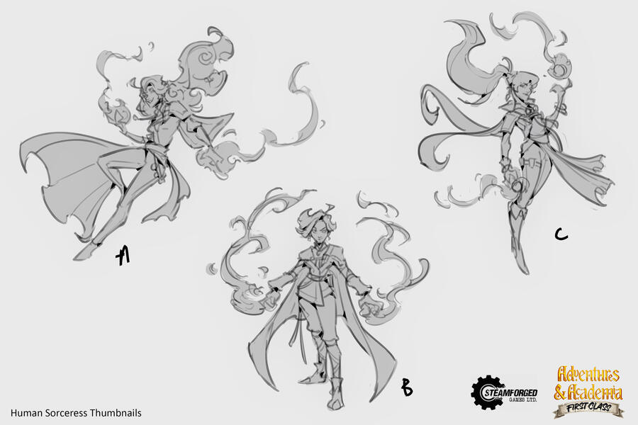 Sorceress Thumbnails