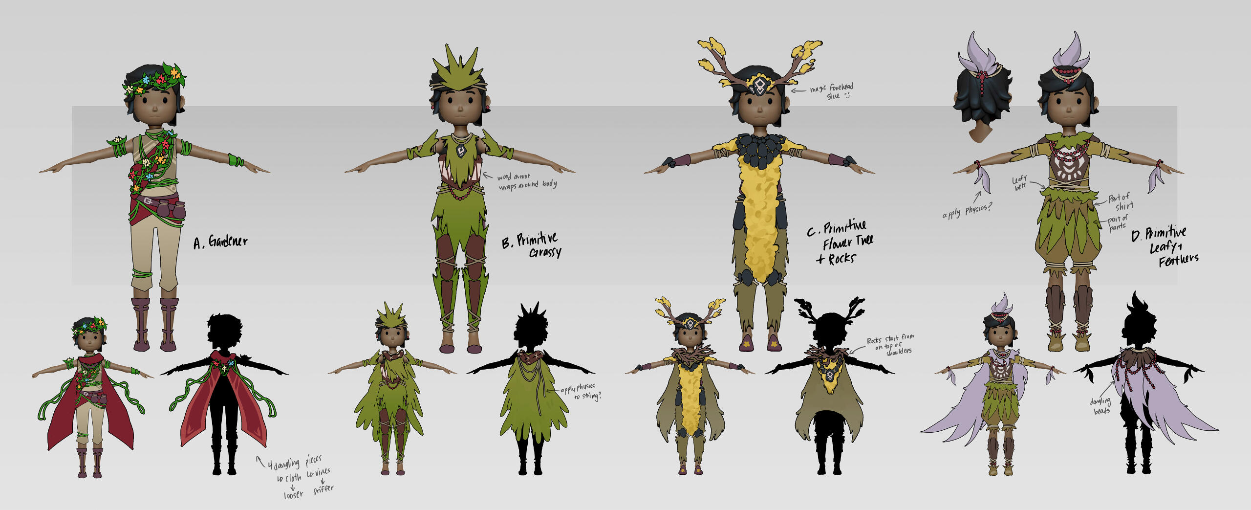 Primitive Outfits