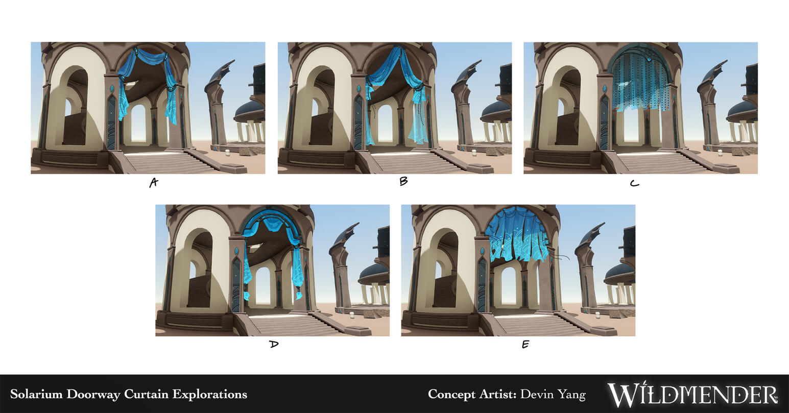 Solarium Curtain Explorations