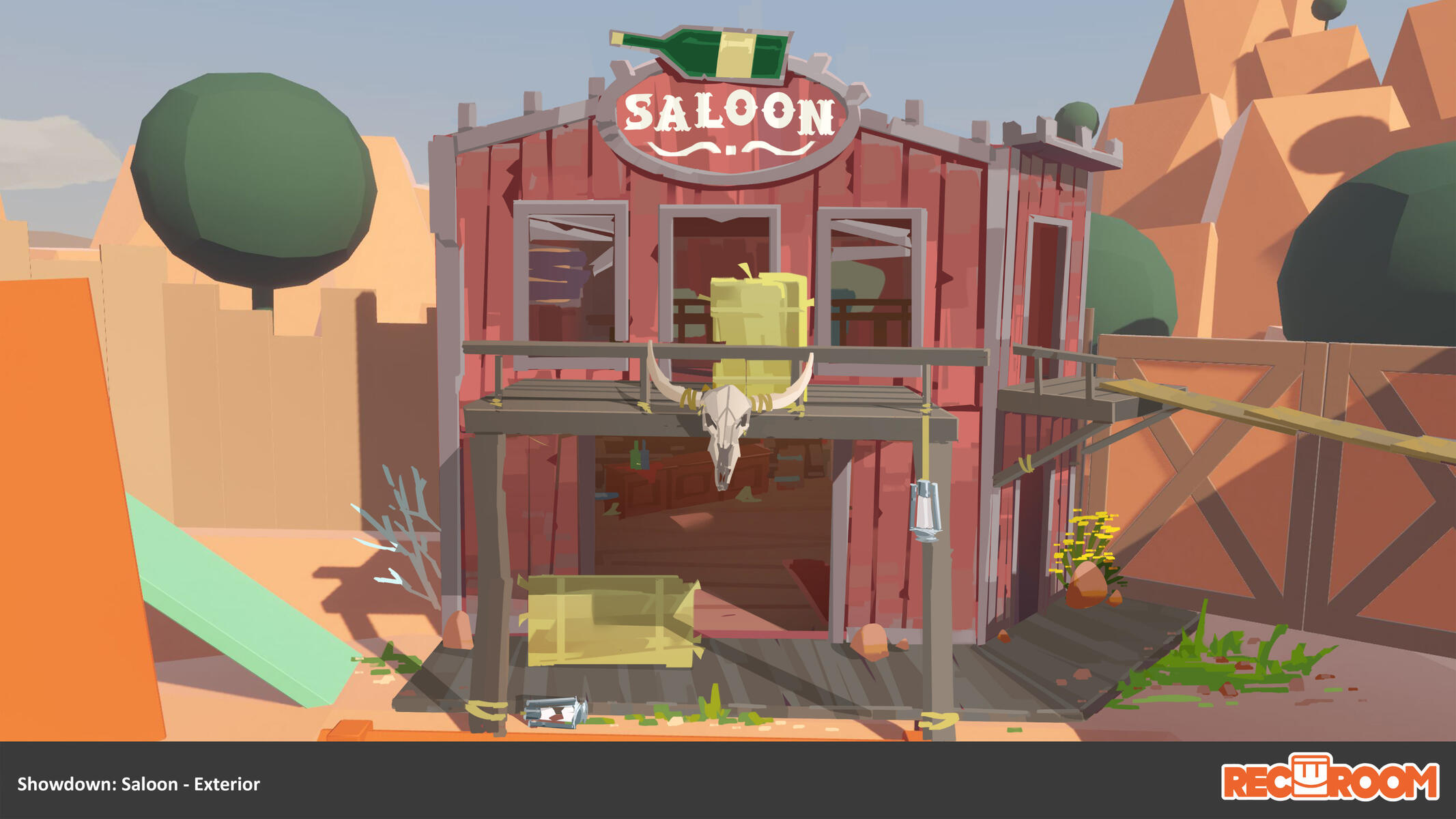 Saloon Front View