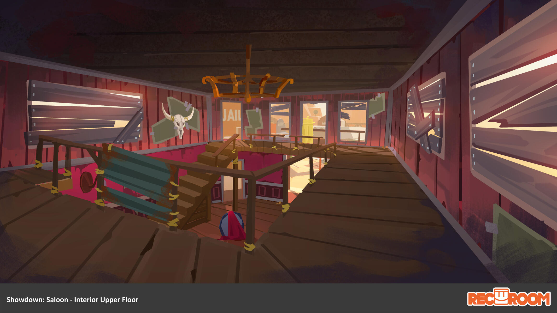 Saloon Upstairs Interior