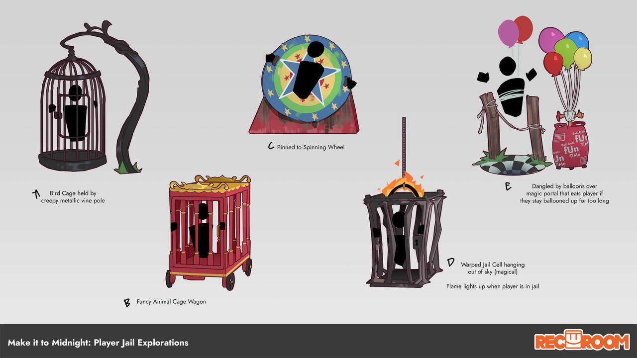 Player Jail Concepts