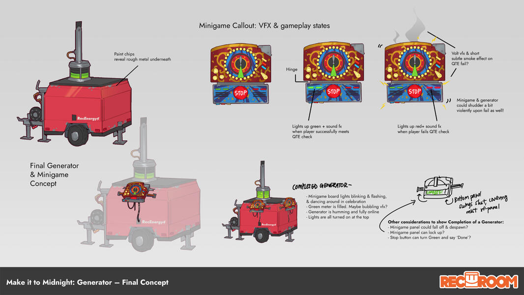 Minigame VFX Concepts