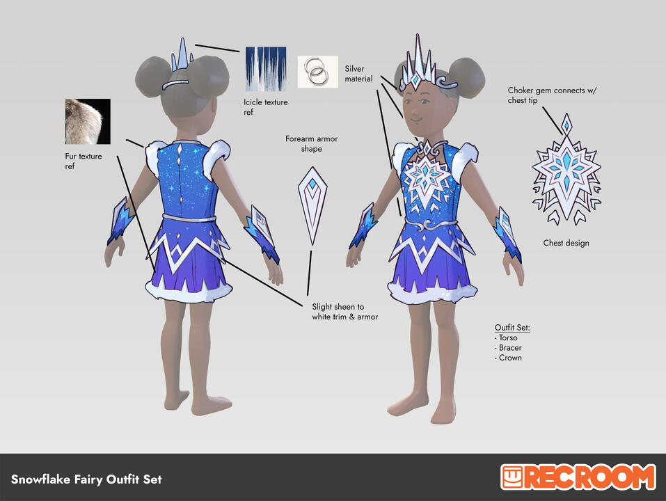 Snowflake Fairy Set